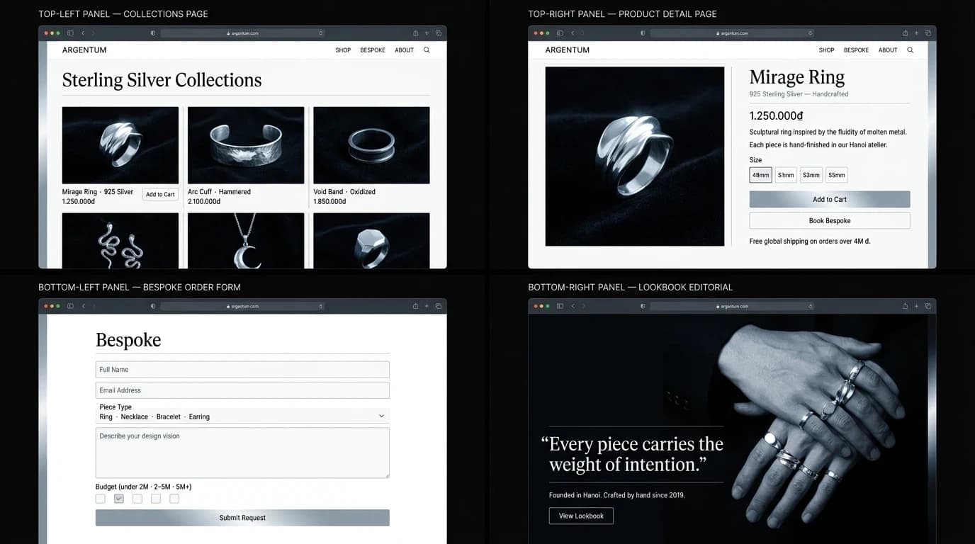 Website Bán Trang Sức – ảnh 3