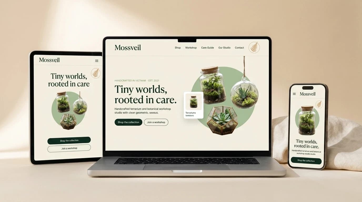Website Studio Terrarium – ảnh 2