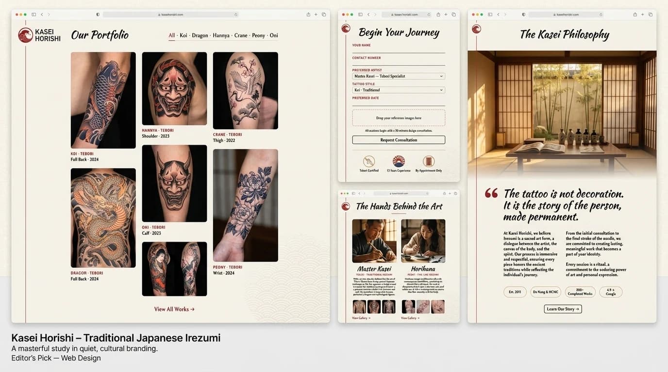 Website Tattoo Studio – ảnh 3